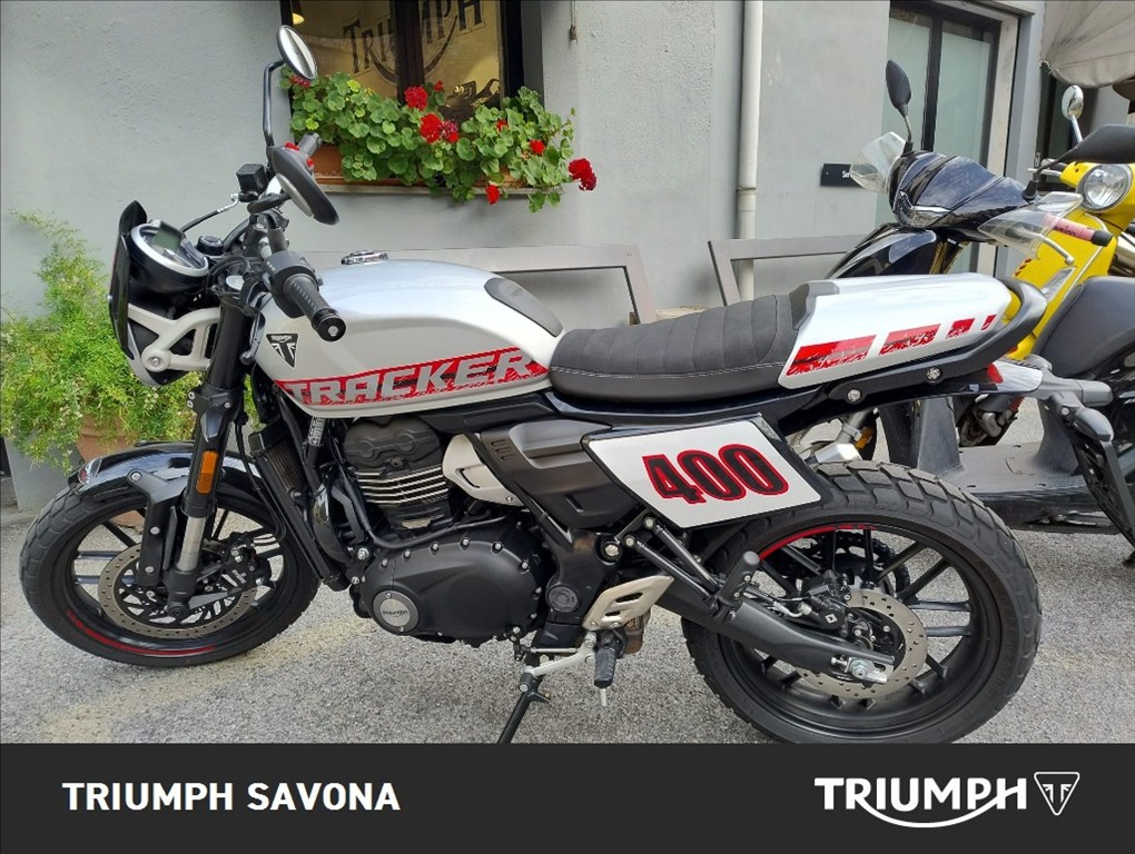 TRIUMPH Tracker 400 Aluminium Silver Abs