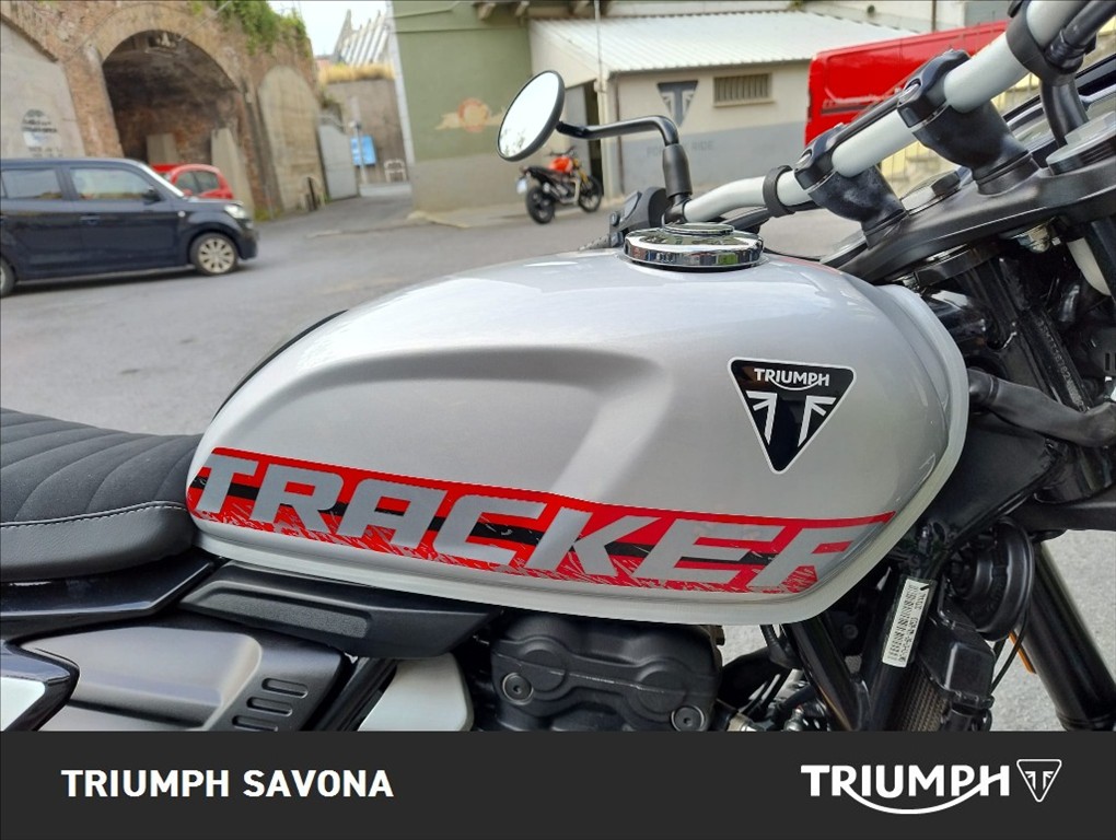 TRIUMPH Tracker 400 Aluminium Silver Abs