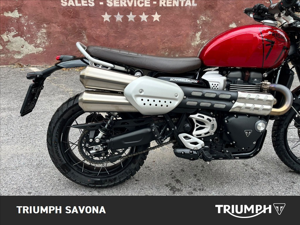 TRIUMPH Scrambler 1200 X Carnival Red Abs