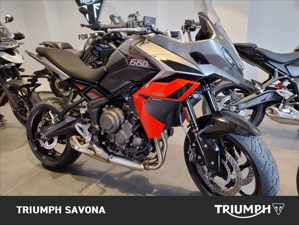TRIUMPH Tiger Sport 660 Silver Ice / Intense Orange Abs